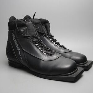 Alpina Blazer Nordic Norm 75mm Cross Country Ski Boots Black Size EU 41 Mens